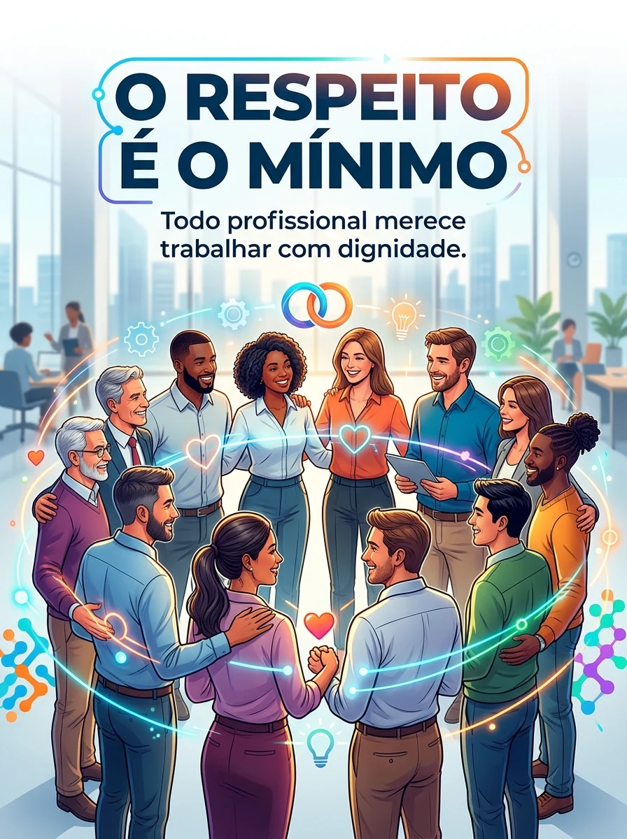 Equipe diversa no ambiente de trabalho